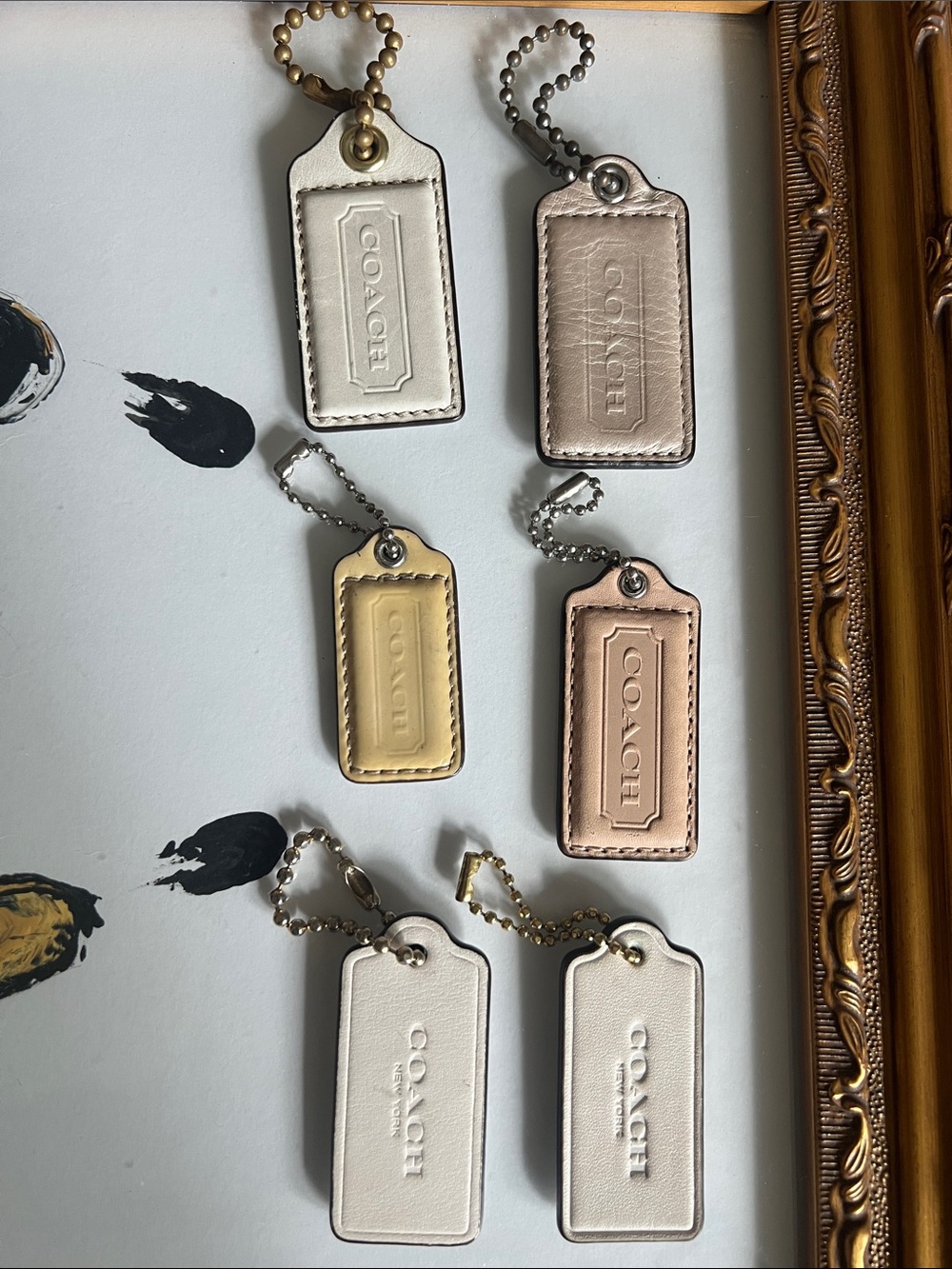 Vintage Authentic Hangtags Various Neutral Colors